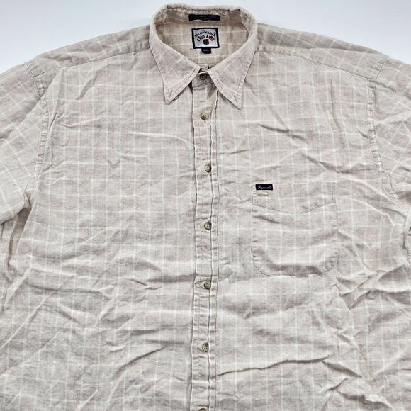 Faconnable Men's Short Sleve Linen Button Up Shirt Size 2XL - Picture 1 of 8